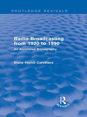 cover image of Routledge Revivals